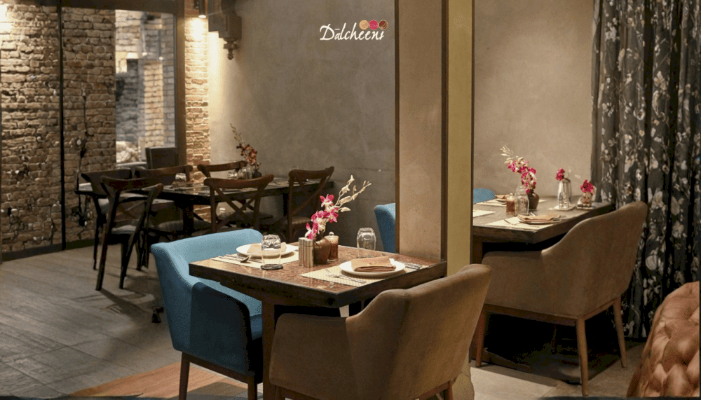 With the luxurious space, Dalcheeni is suitable for enjoying meals on special occasions (Source: Fanpage Dalcheeni)